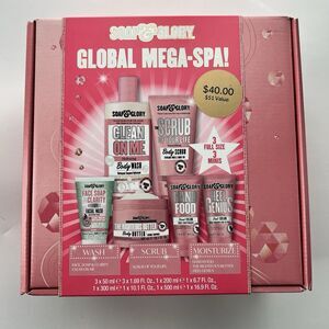 SOAP & GLORY GLOBAL MEGA SPA - Gift Set BRAND NEW IN BOX